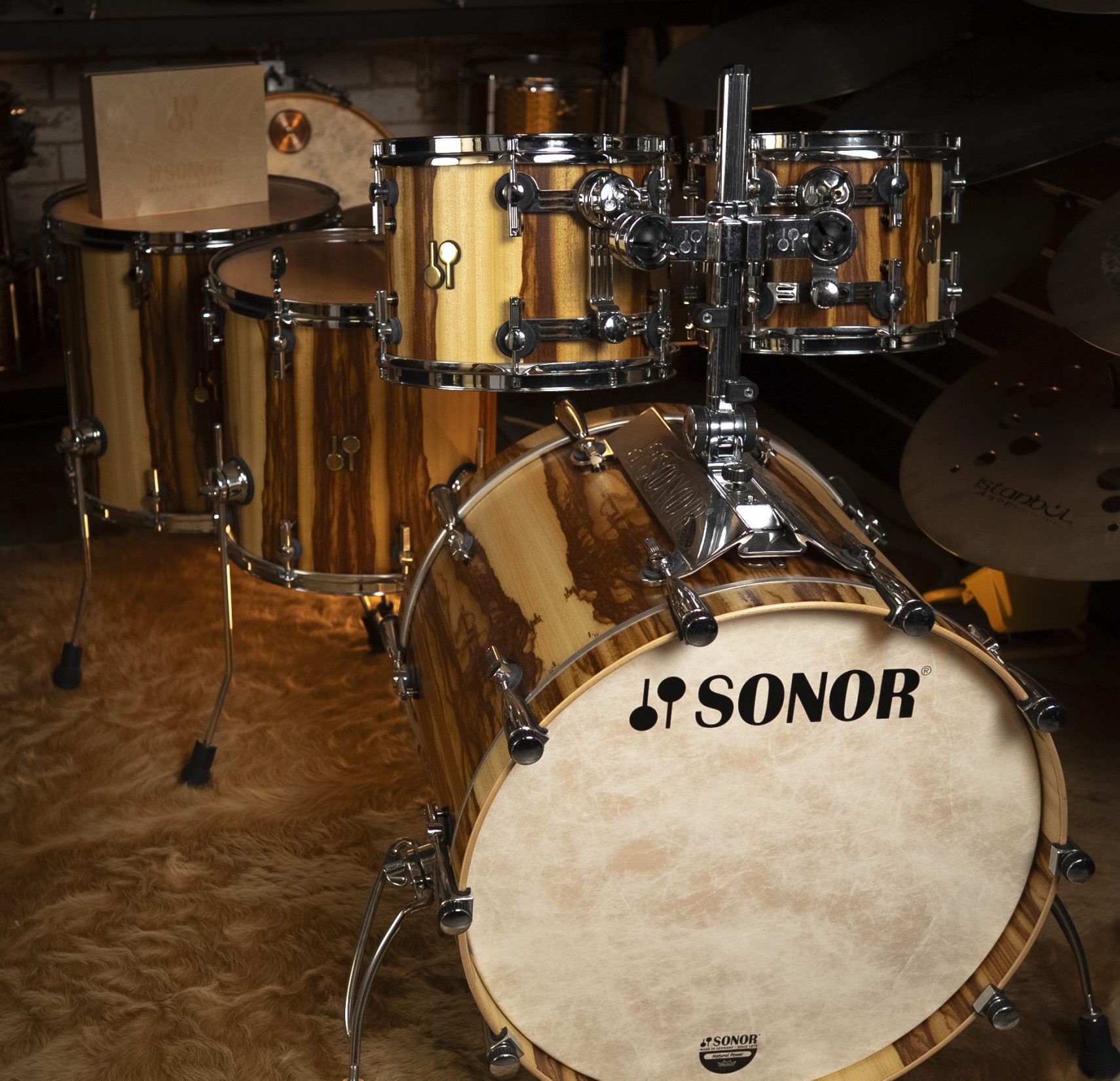 Sonor SQ2 Shell Set in African Marble