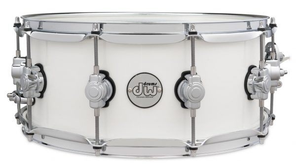 DW Performance Maple - 14"x6.5" - Gloss White Lacquer